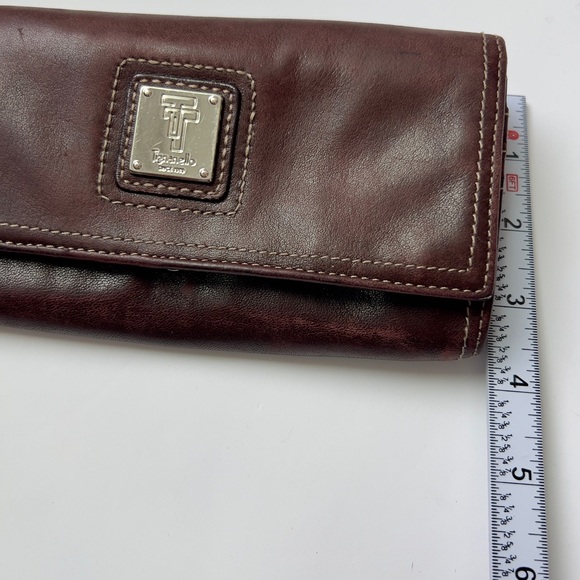 Tignanello Dark Brown Leather Wallet - Picture 6 of 6